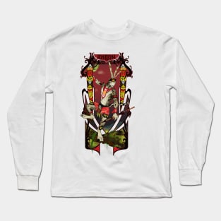 Adhirudha – Anthro Bornean Clouded Leopard Long Sleeve T-Shirt